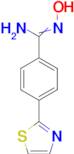 N-Hydroxy-4-thiazol-2-yl-benzamidine