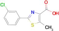 2-(3-Chloro-phenyl)-5-methyl-thiazole-4-carboxylic acid