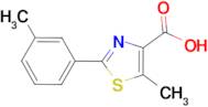 5-Methyl-2-m-tolyl-thiazole-4-carboxylic acid