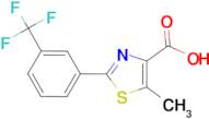 5-Methyl-2-(3-trifluoromethyl-phenyl)-thiazole-4-carboxylic acid