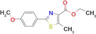 2-(4-Methoxy-phenyl)-5-methyl-thiazole-4-carboxylic acid ethyl ester