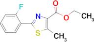 2-(2-Fluoro-phenyl)-5-methyl-thiazole-4-carboxylic acid ethyl ester