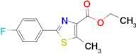 2-(4-Fluoro-phenyl)-5-methyl-thiazole-4-carboxylic acid ethyl ester