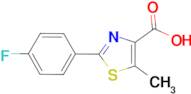 2-(4-Fluoro-phenyl)-5-methyl-thiazole-4-carboxylic acid