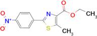 5-Methyl-2-(4-nitro-phenyl)-thiazole-4-carboxylic acid ethyl ester