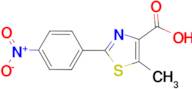 5-Methyl-2-(4-nitro-phenyl)-thiazole-4-carboxylic acid