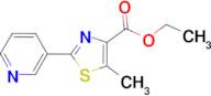 5-Methyl-2-pyridin-3-yl-thiazole-4-carboxylic acid ethyl ester