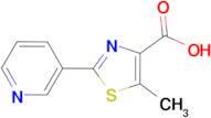 5-Methyl-2-pyridin-3-yl-thiazole-4-carboxylic acid