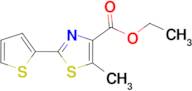 5-Methyl-2-thiophen-2-yl-thiazole-4-carboxylic acid ethyl ester