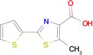 5-Methyl-2-thiophen-2-yl-thiazole-4-carboxylic acid