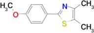 2-(4-Methoxy-phenyl)-4,5-dimethyl-thiazole