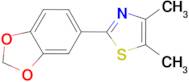 2-Benzo[1,3]dioxol-5-yl-4,5-dimethyl-thiazole