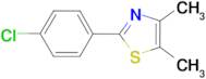 2-(4-Chloro-phenyl)-4,5-dimethyl-thiazole