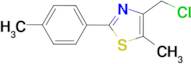 4-Chloromethyl-5-methyl-2-p-tolyl-thiazole