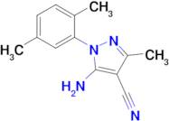 5-Amino-1-(2,5-dimethyl-phenyl)-3-methyl-1H-pyrazole-4-carbonitrile