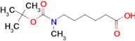 6-(tert-Butoxycarbonyl-methyl-amino)-hexanoic acid