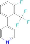 4-(3-Fluoro-2-trifluoromethyl-phenyl)-pyridine