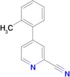 4-o-Tolyl-pyridine-2-carbonitrile