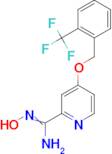 N-Hydroxy-4-(2-trifluoromethyl-benzyloxy)-pyridine-2-carboxamidine