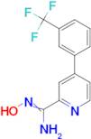 N-Hydroxy-4-(3-trifluoromethyl-phenyl)-pyridine-2-carboxamidine