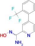 N-Hydroxy-4-(2-trifluoromethyl-phenyl)-pyridine-2-carboxamidine