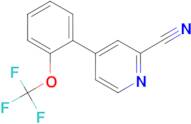 4-(2-Trifluoromethoxy-phenyl)-pyridine-2-carbonitrile