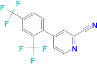 4-(2,4-Bis-trifluoromethyl-phenyl)-pyridine-2-carbonitrile