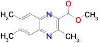 3,6,7-Trimethyl-quinoxaline-2-carboxylic acid methyl ester