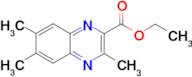 3,6,7-Trimethyl-quinoxaline-2-carboxylic acid ethyl ester