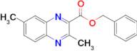 3,7-Dimethyl-quinoxaline-2-carboxylic acid benzyl ester