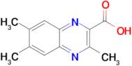 3,6,7-Trimethyl-quinoxaline-2-carboxylic acid
