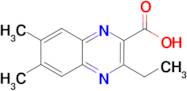 3-Ethyl-6,7-dimethyl-quinoxaline-2-carboxylic acid