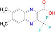 6,7-Dimethyl-3-trifluoromethyl-quinoxaline-2-carboxylic acid