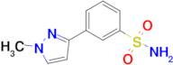 3-(1-Methyl-1H-pyrazol-3-yl)-benzenesulfonamide