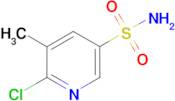 6-Chloro-5-methyl-pyridine-3-sulfonic acid amide