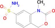 1-Methyl-2-oxo-1,4-dihydro-2H-benzo[d][1,3]oxazine-7-sulfonic acid amide