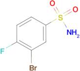 3-Bromo-4-fluoro-benzenesulfonamide