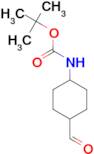 (4-Formyl-cyclohexyl)-carbamic acid tert-butyl ester