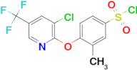 4-(3-Chloro-5-trifluoromethyl-pyridin-2-yloxy)-3-methyl-benzenesulfonyl chloride