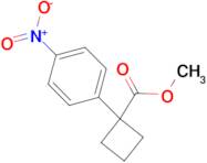 1-(4-Nitro-phenyl)-cyclobutanecarboxylic acid methyl ester