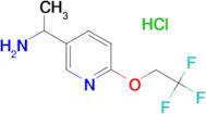 1-[6-(2,2,2-Trifluoro-ethoxy)-pyridin-3-yl]-ethylamine; hydrochloride