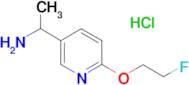 1-[6-(2-Fluoro-ethoxy)-pyridin-3-yl]-ethylamine; hydrochloride