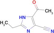 5-Acetyl-2-ethyl-3H-imidazole-4-carbonitrile