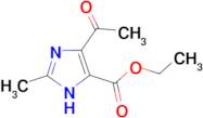 5-Acetyl-2-methyl-3H-imidazole-4-carboxylic acid ethyl ester