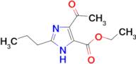 5-Acetyl-2-propyl-3H-imidazole-4-carboxylic acid ethyl ester