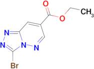 3-Bromo-[1,2,4]triazolo[4,3-b]pyridazine-7-carboxylic acid ethyl ester