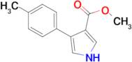 4-p-Tolyl-1H-pyrrole-3-carboxylic acid methyl ester