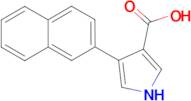 4-Naphthalen-2-yl-1H-pyrrole-3-carboxylic acid