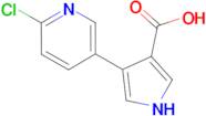 4-(6-Chloro-pyridin-3-yl)-1H-pyrrole-3-carboxylic acid