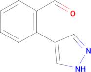 2-(1H-Pyrazol-4-yl)-benzaldehyde